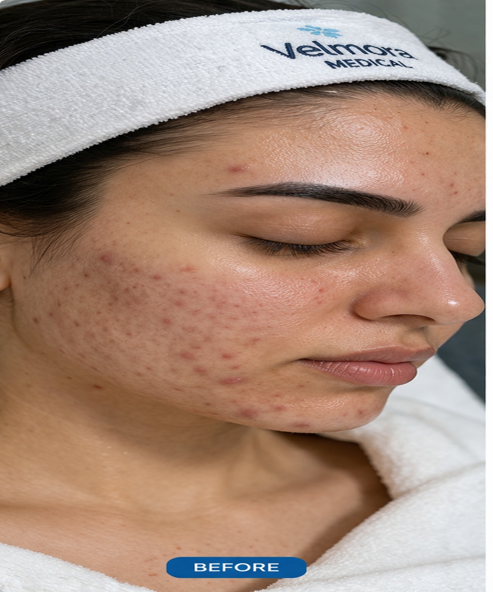 Before treatment skin condition